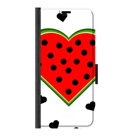 Telefoonhoesje maken portemonnee watermelon Apple iPhone 16 Plus