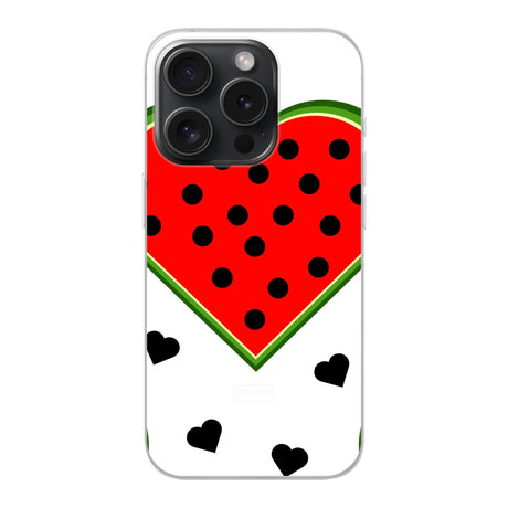 Telefoonhoesje maken soft watermelon iPhone 15 Plus