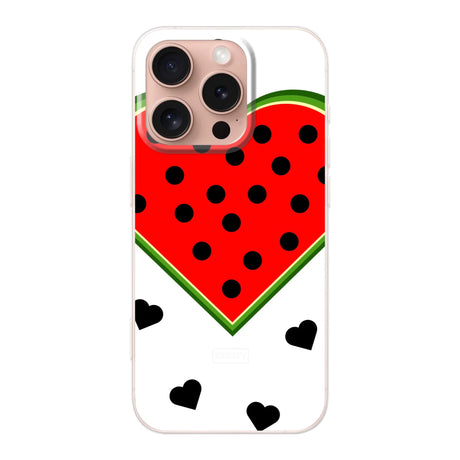 Telefoonhoesje maken soft watermelon iPhone 16 Pro