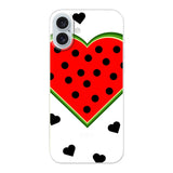 Telefoonhoesje maken soft watermelon iPhone 16 Plus