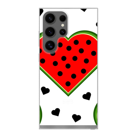 Telefoonhoesje maken soft watermelon Samsung Galaxy S24 plus