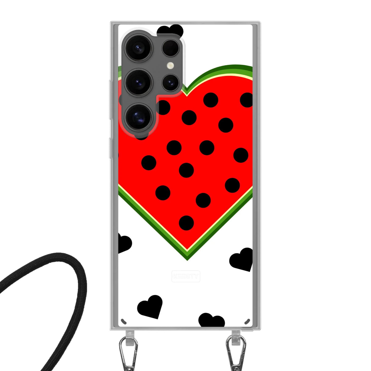 Pastèque - Fabriquez une coque de téléphone avec un cordon