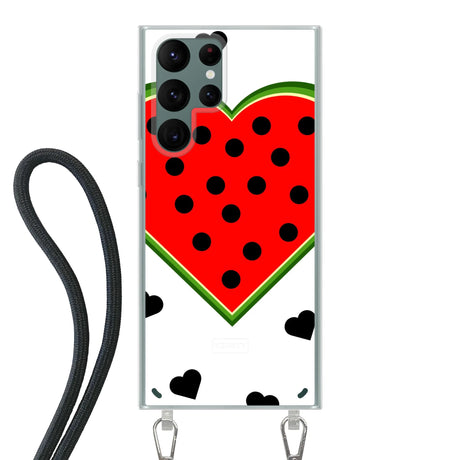 Watermelon - Telefoonhoesje met koord Maken