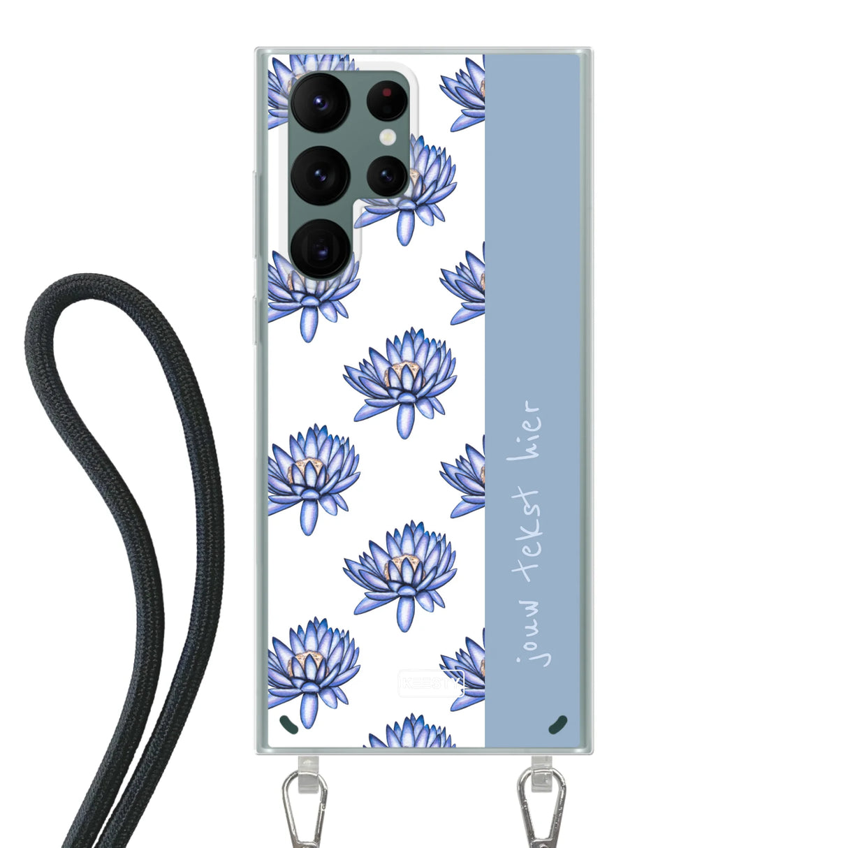 Naam °1 - Coastal Blue - Hoesje Met Koord Maken