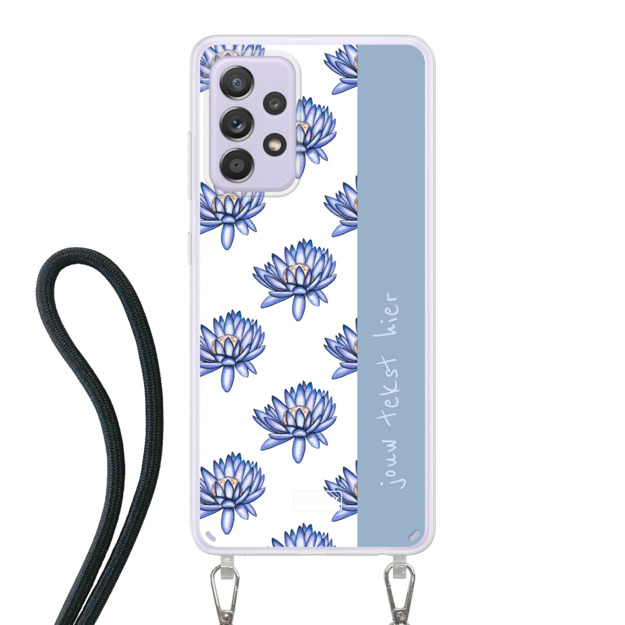 Naam °1 - Coastal Blue - Hoesje Met Koord Maken