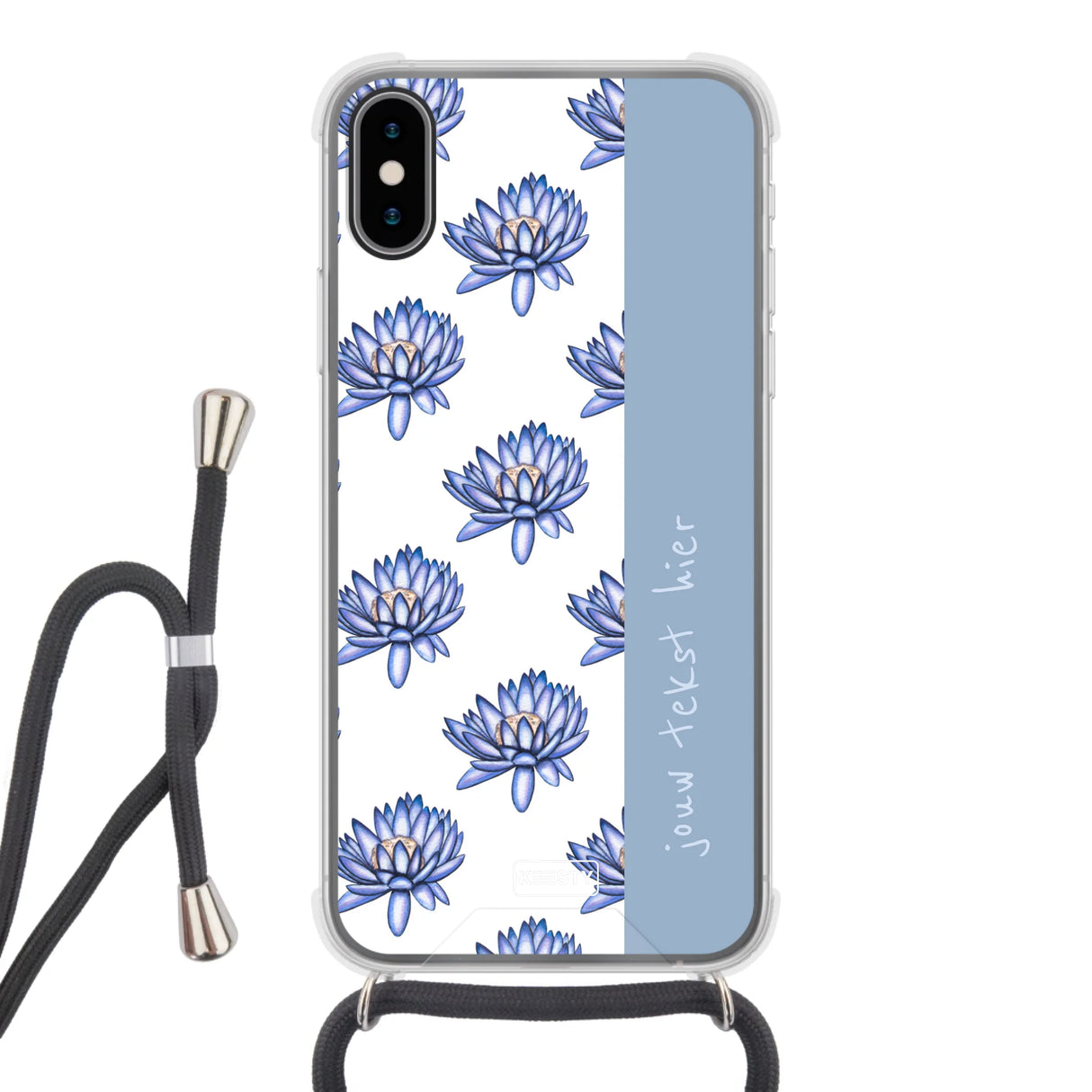 Naam °1 - Coastal Blue - Hoesje Met Koord Maken