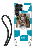 Samsung Galaxy S23 Ultra Crossbody case (back printed, transparent)