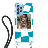 Samsung Galaxy A53 (5G) Crossbody case (back printed, transparent)