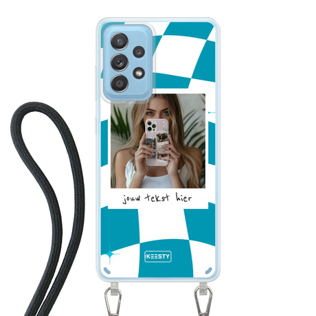 Samsung Galaxy A53 (5G) Crossbody case (back printed, transparent)