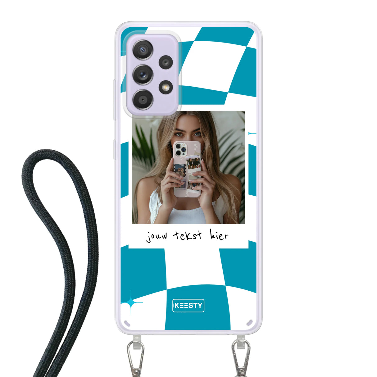 Samsung Galaxy A52:A52 5G: A52s 5G Crossbody case (back printed, transparent)