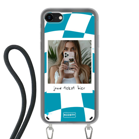 Apple iPhone SE 2020: SE 2022 Crossbody case (back printed, transparent)
