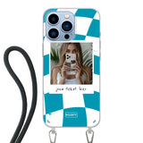 Apple iPhone 13 Pro Crossbody case (back printed, transparent)