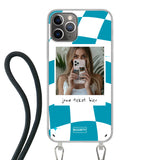 Apple iPhone 11 Pro Crossbody case (back printed, transparent)