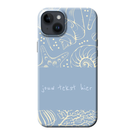 Naam °1 - Coastal Seashells Mix - Telefoonhoesje Maken - Keesty
