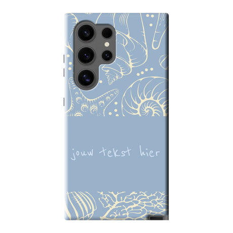 Naam °1 - Coastal Seashells Mix - Telefoonhoesje Maken - Keesty