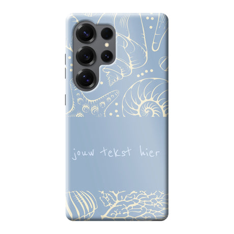 Naam °1 - Coastal Seashells Mix - Telefoonhoesje Maken - Keesty