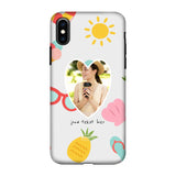 Photo °1 - Summer Mix - Coque de téléphone Personnalisez votre coque rigide
