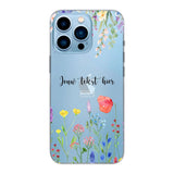 Telefoonhoesje Maken Soft Bloemen 2 iPhone 13 Pro Max