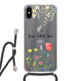 Floral °2 - Fabriquer une coque de téléphone - Coque avec cordon