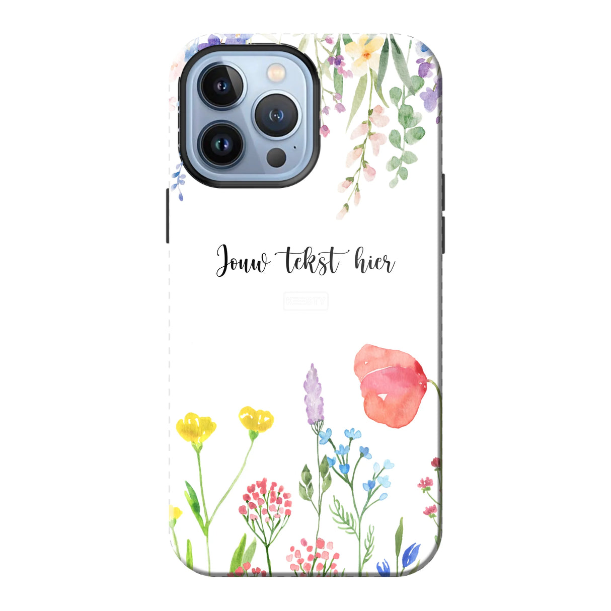Telefoonhoesje Maken MagSafe Tough Bloemen 2 Apple iPhone 16e