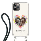 Telefoonhoesje Maken - Floral 4 - Hoesje met koord
