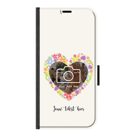 Telefoonhoesje Ontwerpen - Floral 4 - Portemonnee hoesje