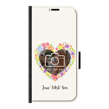 Telefoonhoesje Ontwerpen - Floral 4 - Portemonnee hoesje