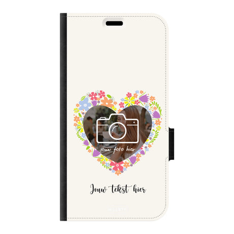 Telefoonhoesje Ontwerpen - Floral 4 - Portemonnee hoesje