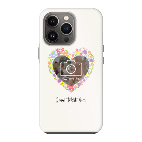 Telefoonhoesje Ontwerpen - Floral 4 - Tough hoesje