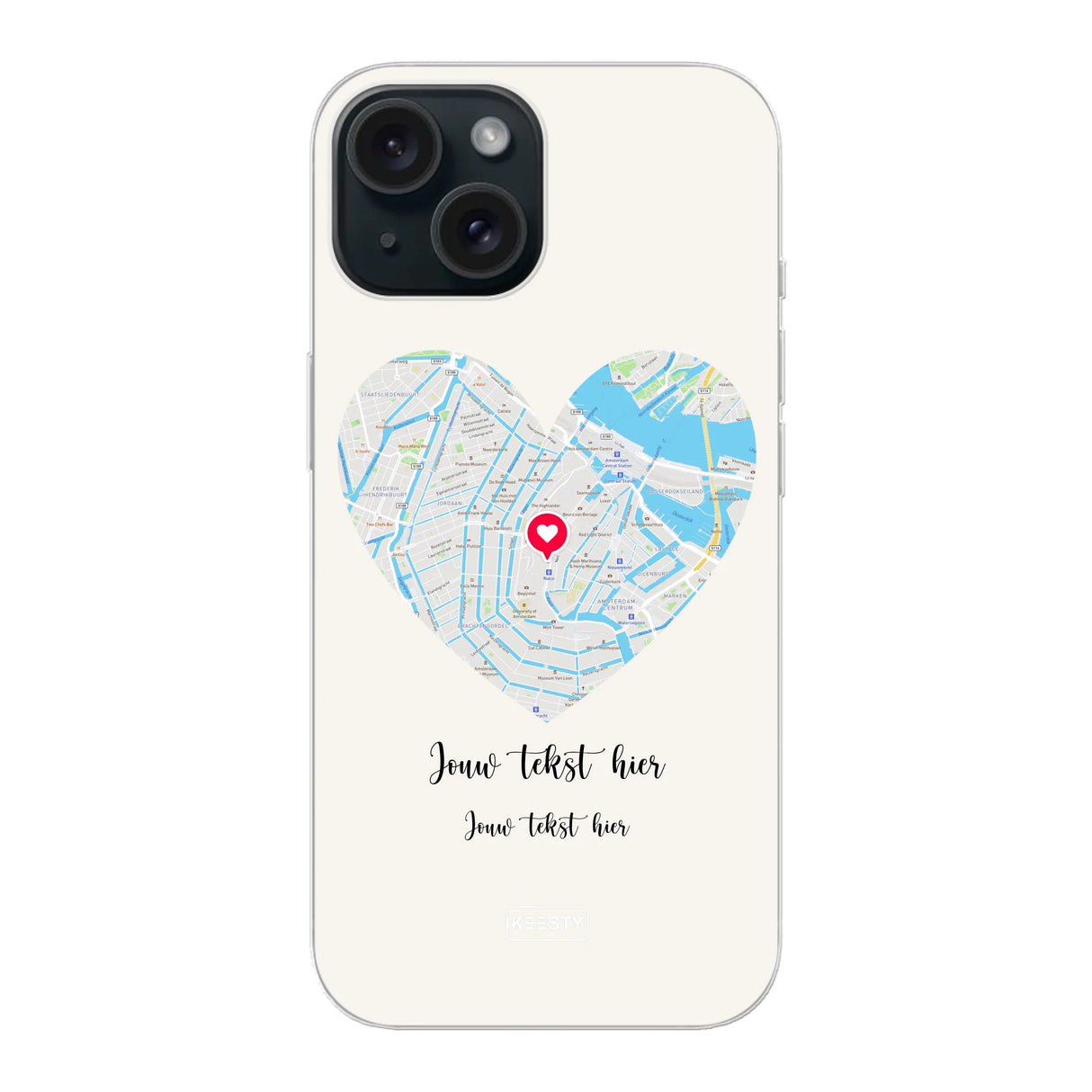 Telefoonhoesje ontwerpen soft iPhone 15 Plus