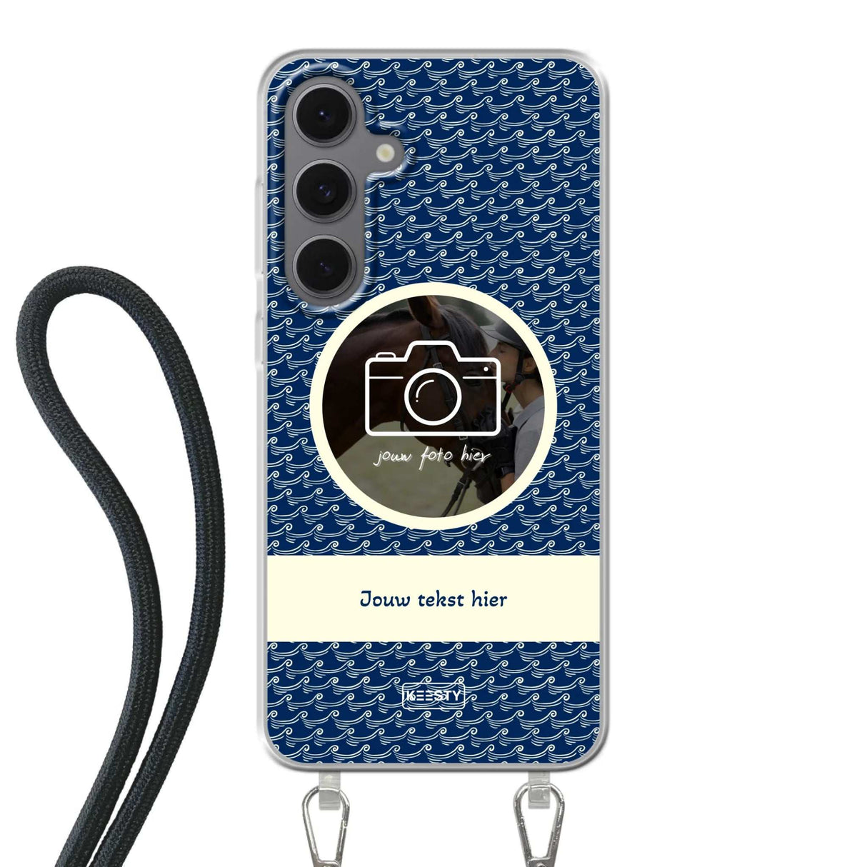 Telefoonhoesje ontwerpen koord waves 1 Apple iPhone 13 Pro Max