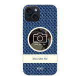 Telefoonhoesje ontwerpen soft waves 1 iPhone 15 Plus