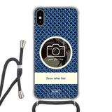 Telefoonhoesje ontwerpen koord waves 1 Apple iPhone 16e