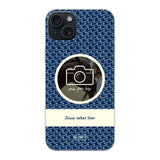 Telefoonhoesje ontwerpen soft waves 1 iPhone 14