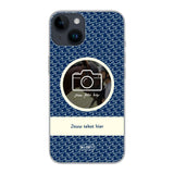 Telefoonhoesje ontwerpen soft waves 1 iPhone 14 Pro