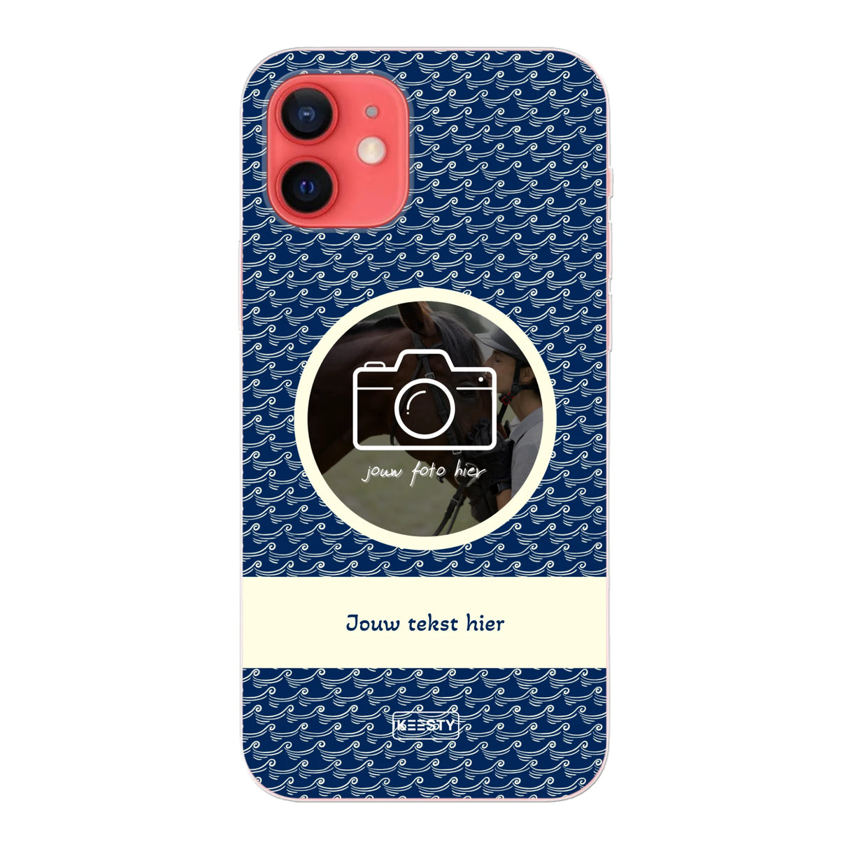 Telefoonhoesje ontwerpen soft waves 1 iPhone 11 Pro
