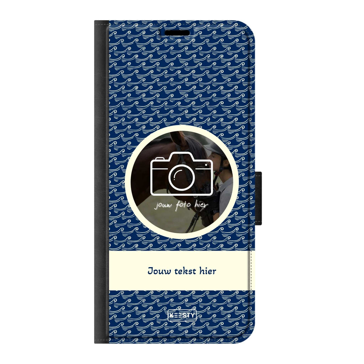 Telefoonhoesje ontwerpen portemonnee waves 1 Apple iPhone 11 Pro