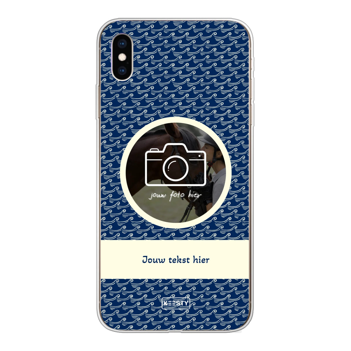 Telefoonhoesje ontwerpen soft waves 1 Samsung Galaxy S25 Edge
