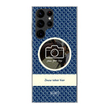 Telefoonhoesje ontwerpen soft waves 1 Samsung Galaxy S22 Ultra