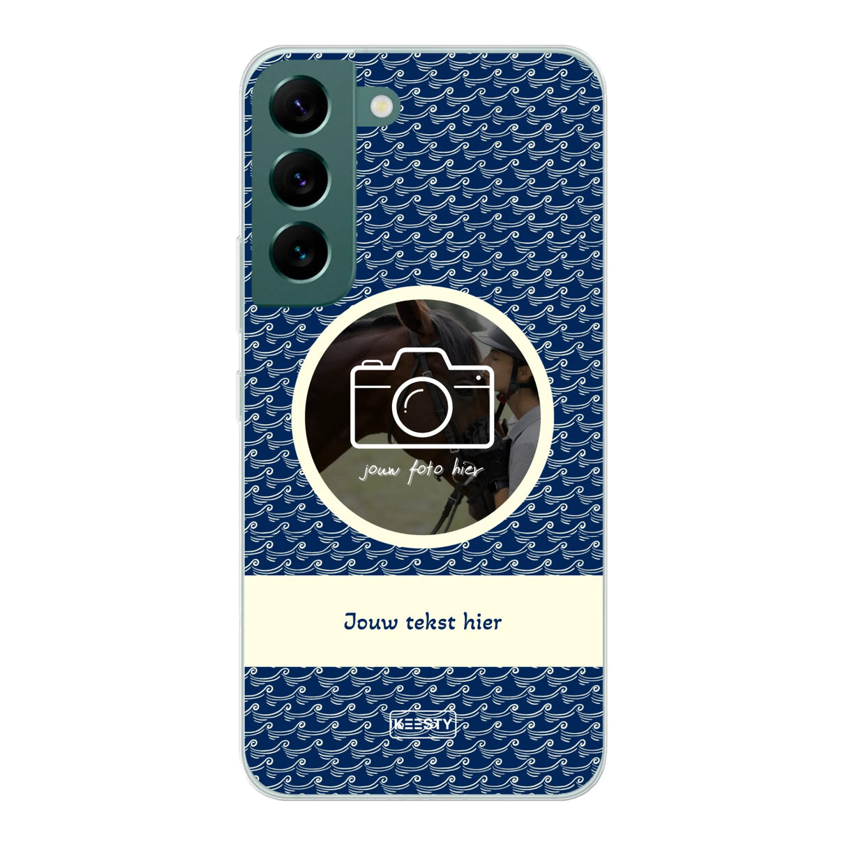 Telefoonhoesje ontwerpen soft waves 1 Samsung Galaxy A54 5G