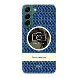 Telefoonhoesje ontwerpen soft waves 1 Samsung Galaxy A54 5G