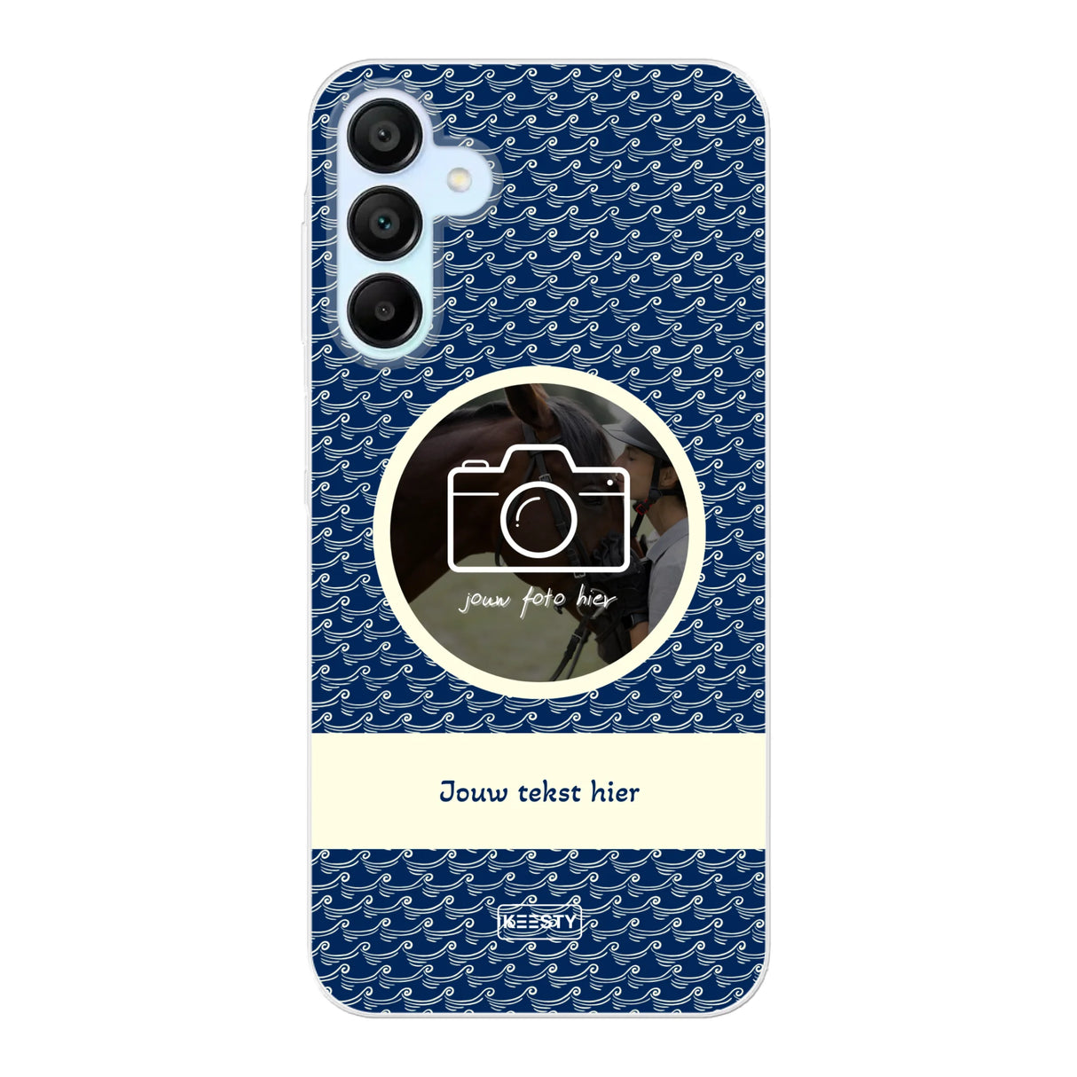 Telefoonhoesje ontwerpen soft waves 1 