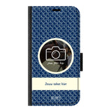 Telefoonhoesje ontwerpen portemonnee waves 1 Samsung Galaxy A36