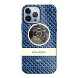 Telefoonhoesje ontwerpen magsafe tough waves 1 Apple iPhone 16e