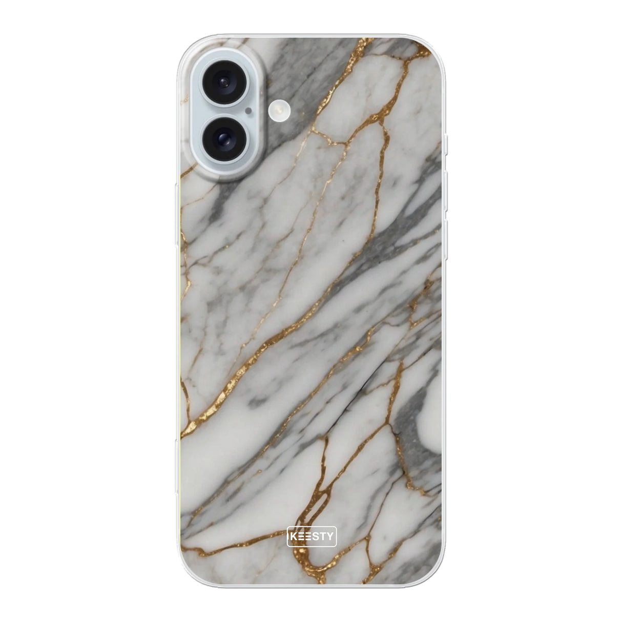  Telefoonhoesje ontwerpen Marble Black iPhone 16 Pro