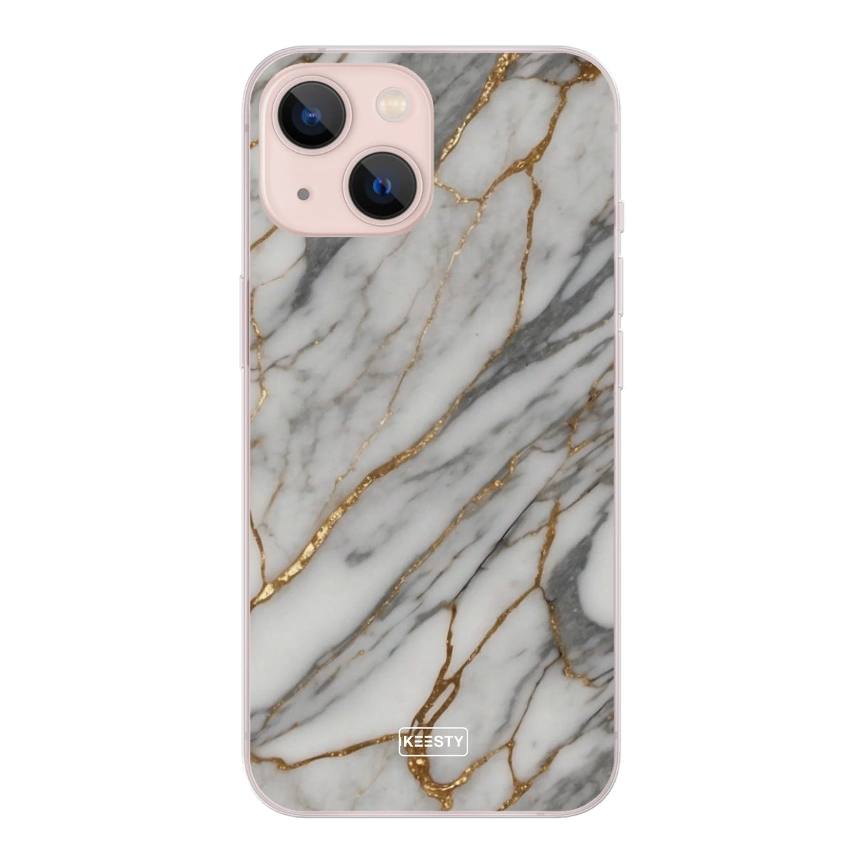  Telefoonhoesje ontwerpen Marble Black iPhone 13