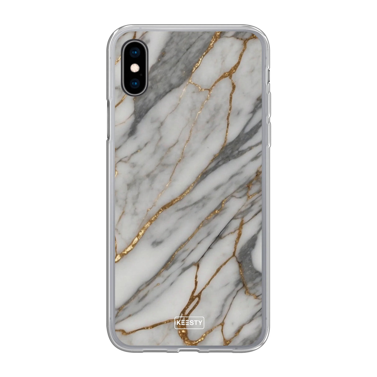  Telefoonhoesje ontwerpen Marble Black iPhone XS Max