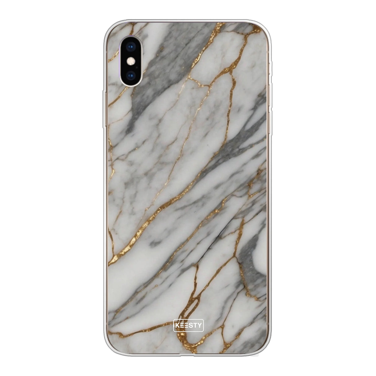  Telefoonhoesje ontwerpen Marble Black Samsung Galaxy S25