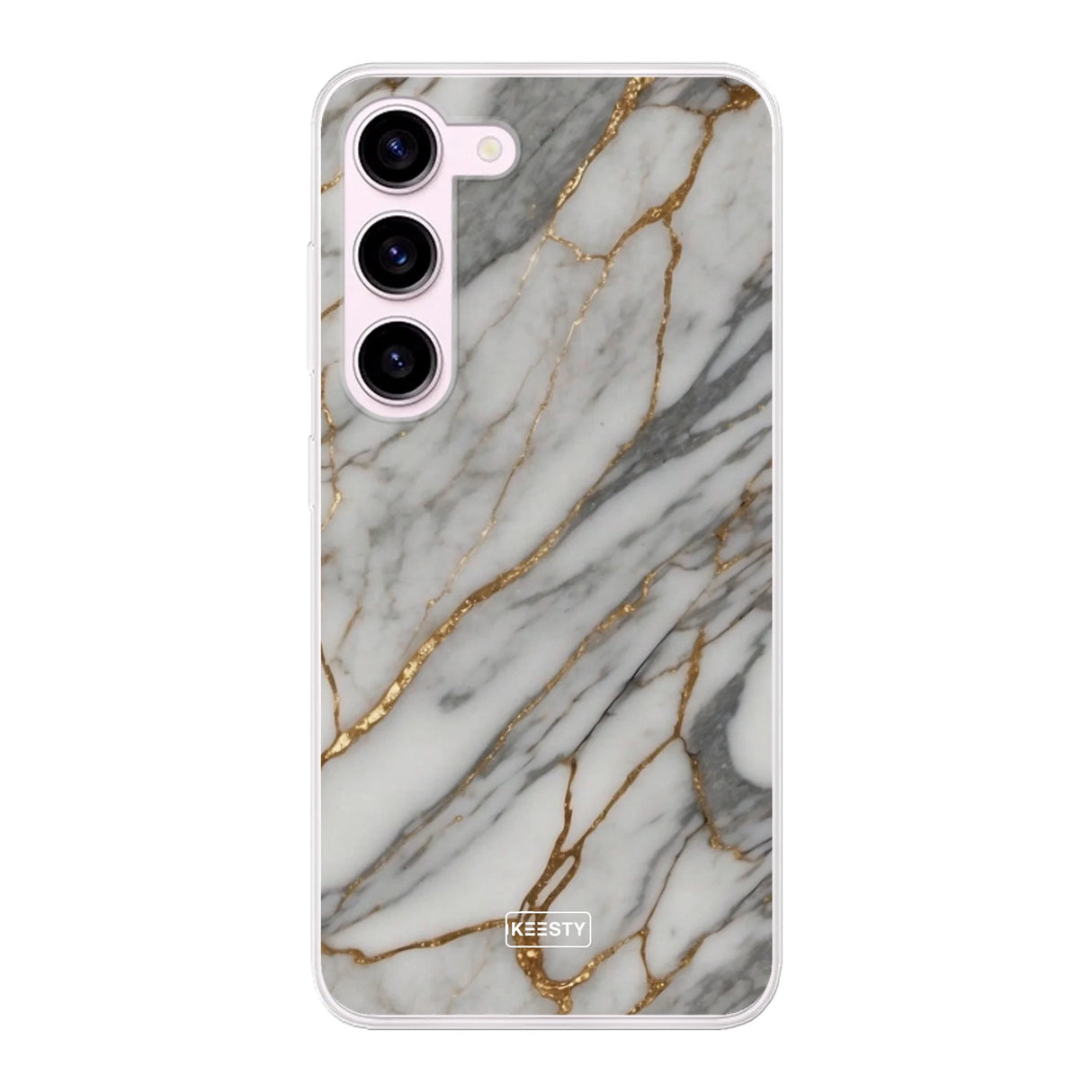  Telefoonhoesje ontwerpen Marble Black Samsung Galaxy S23 Plus
