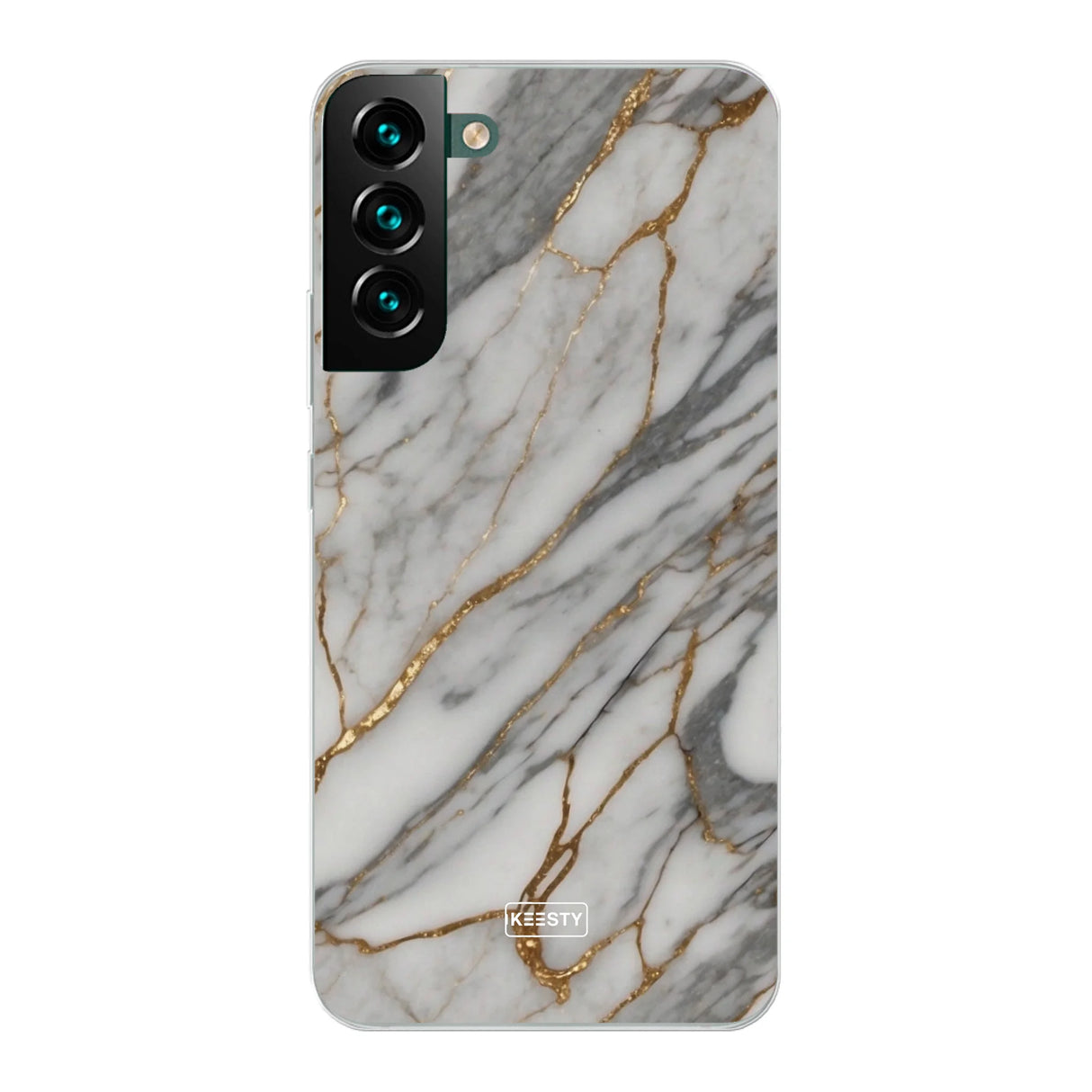  Telefoonhoesje ontwerpen Marble Black Samsung Galaxy S22 Ultra
